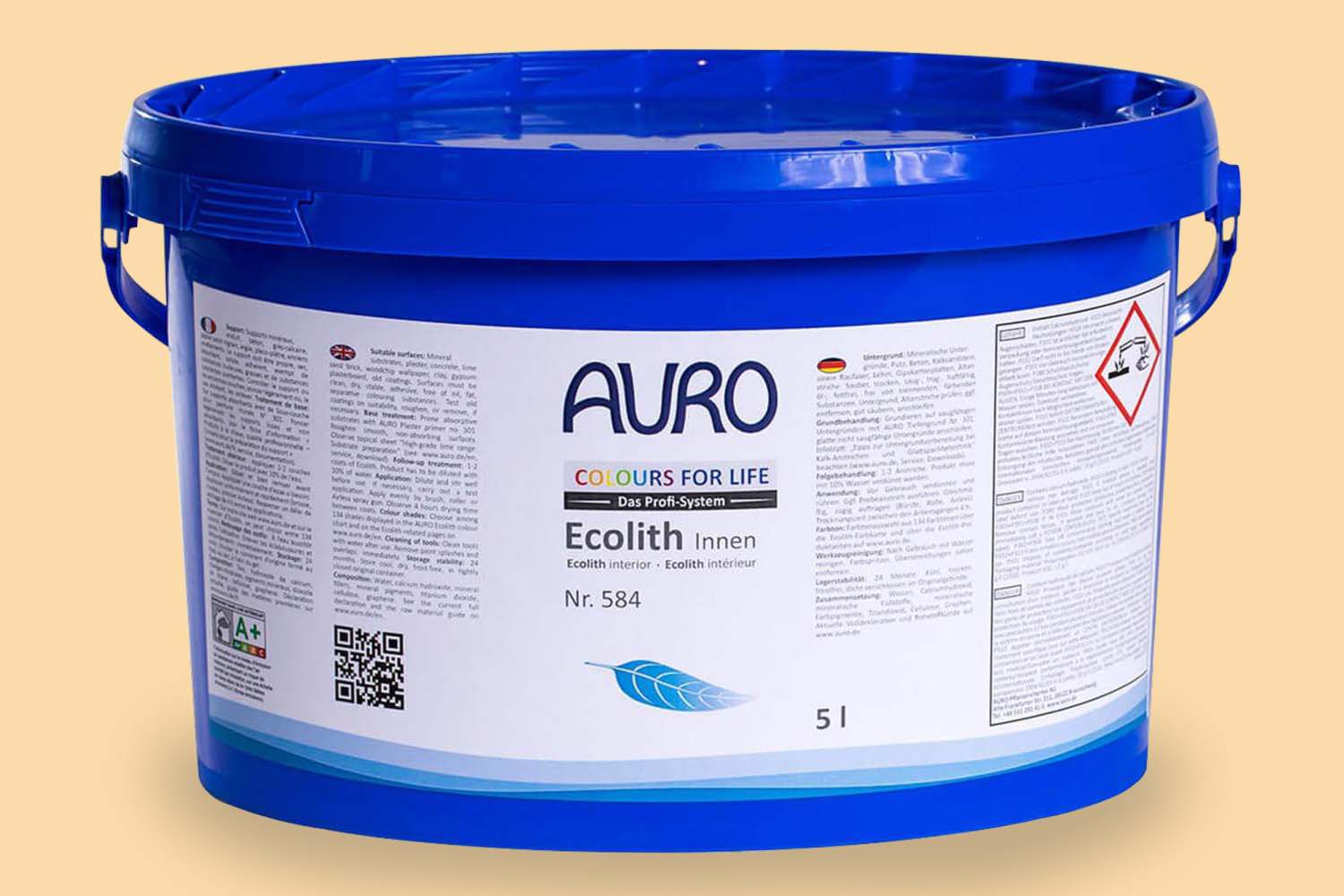 Auro Colours for Life Ecolith Innen Nr. 584 - Bitter Orange 20