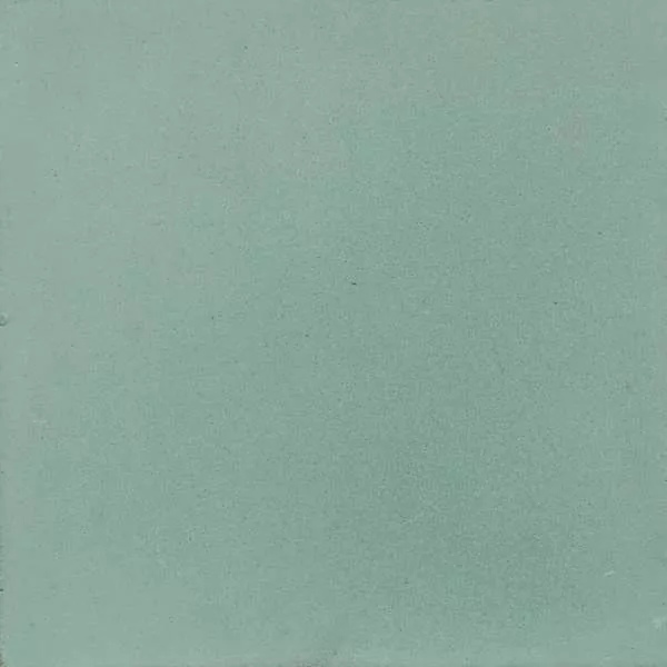 VIA Zementmosaikplatte 50 - 20 x 20 x 1,8 cm - Unifarbe grünblau