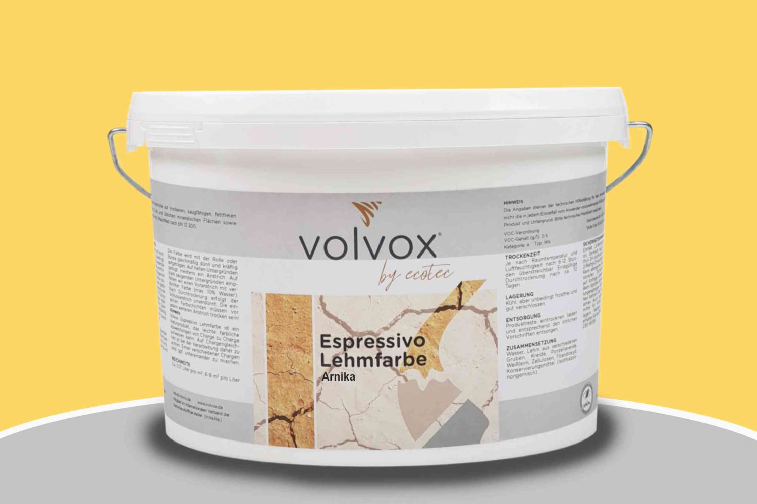 Volvox Espressivo Lehmfarbe 108 Arnika