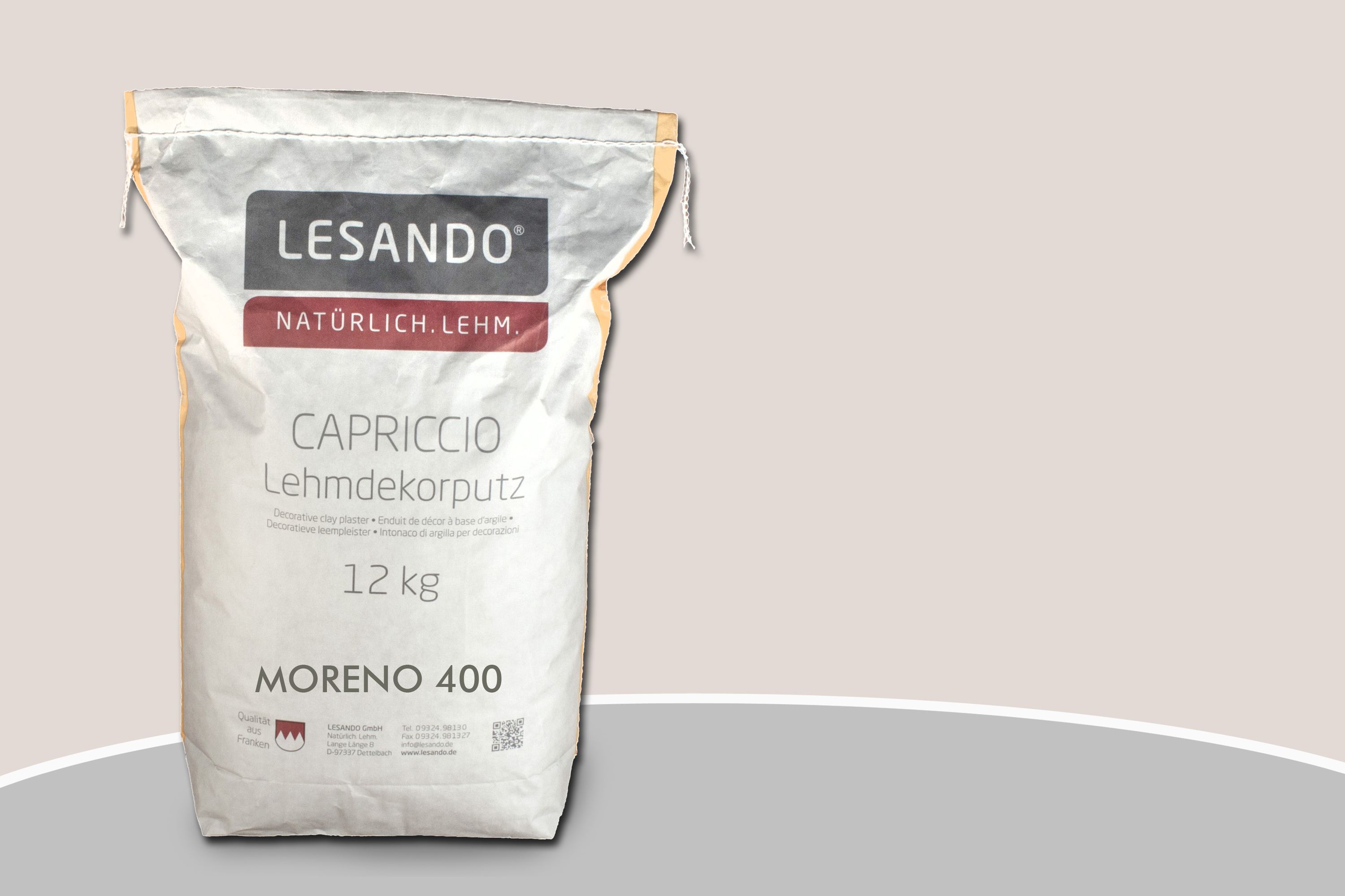 Lesando CAPRICCIO Lehmdekorputz Moreno 400