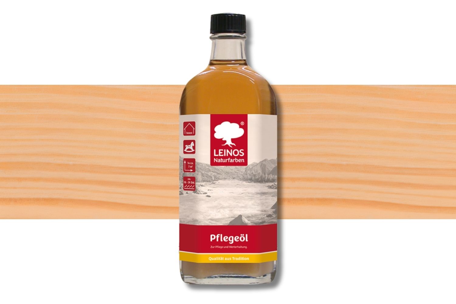 Leinos Pflegeöl 285 Weiß