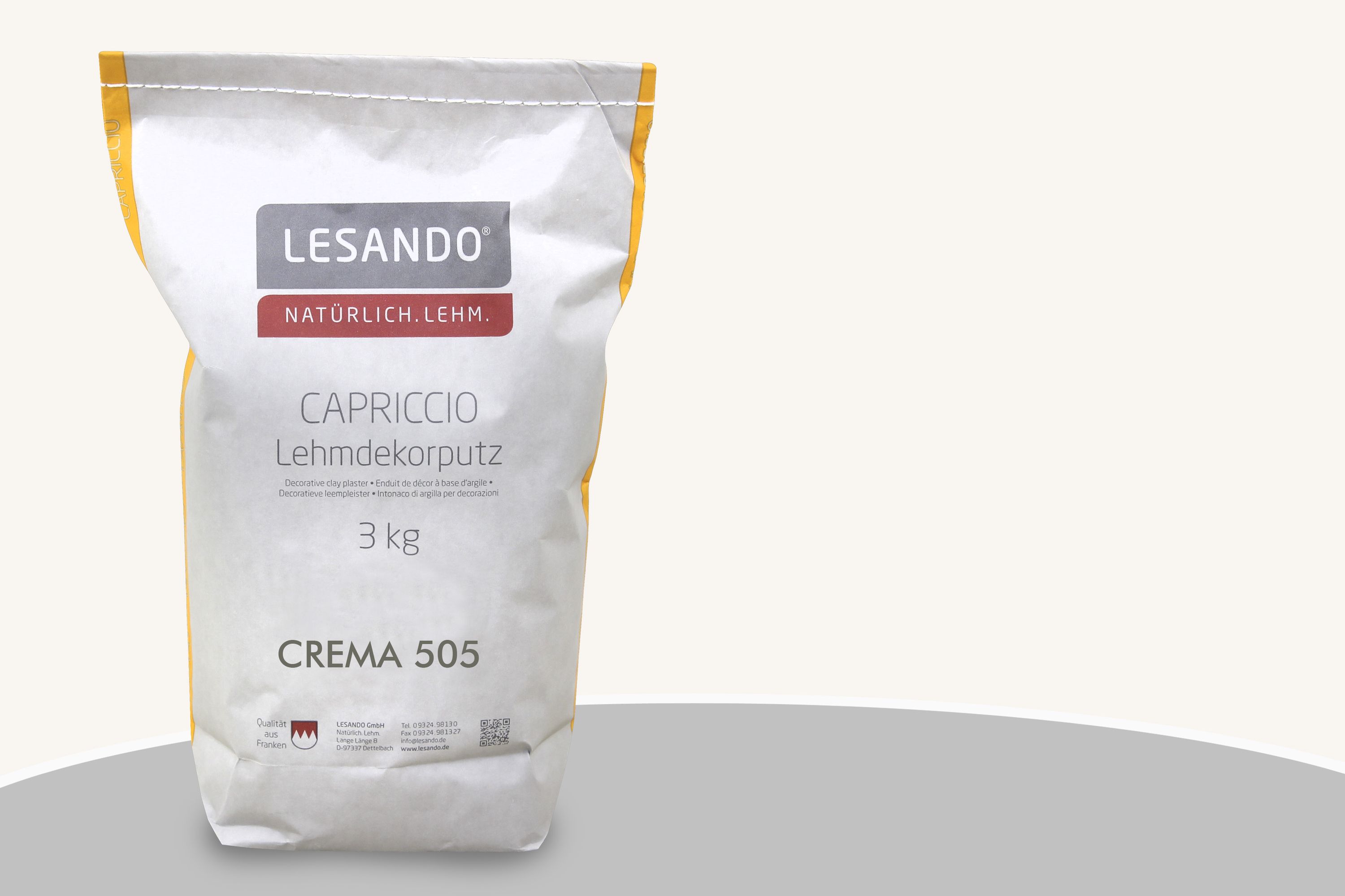 Lesando CAPRICCIO Lehmdekorputz Crema 505