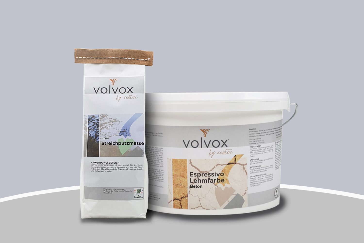 Volvox Lehmstreichputz 171 Beton