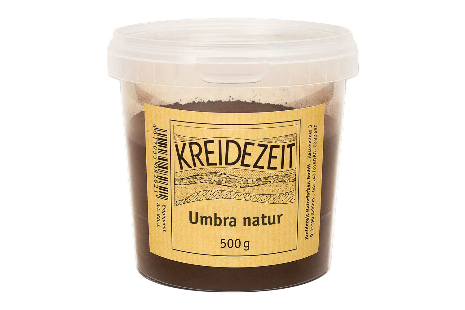 Kreidezeit Pigmente Umbra natur (635) 500 g