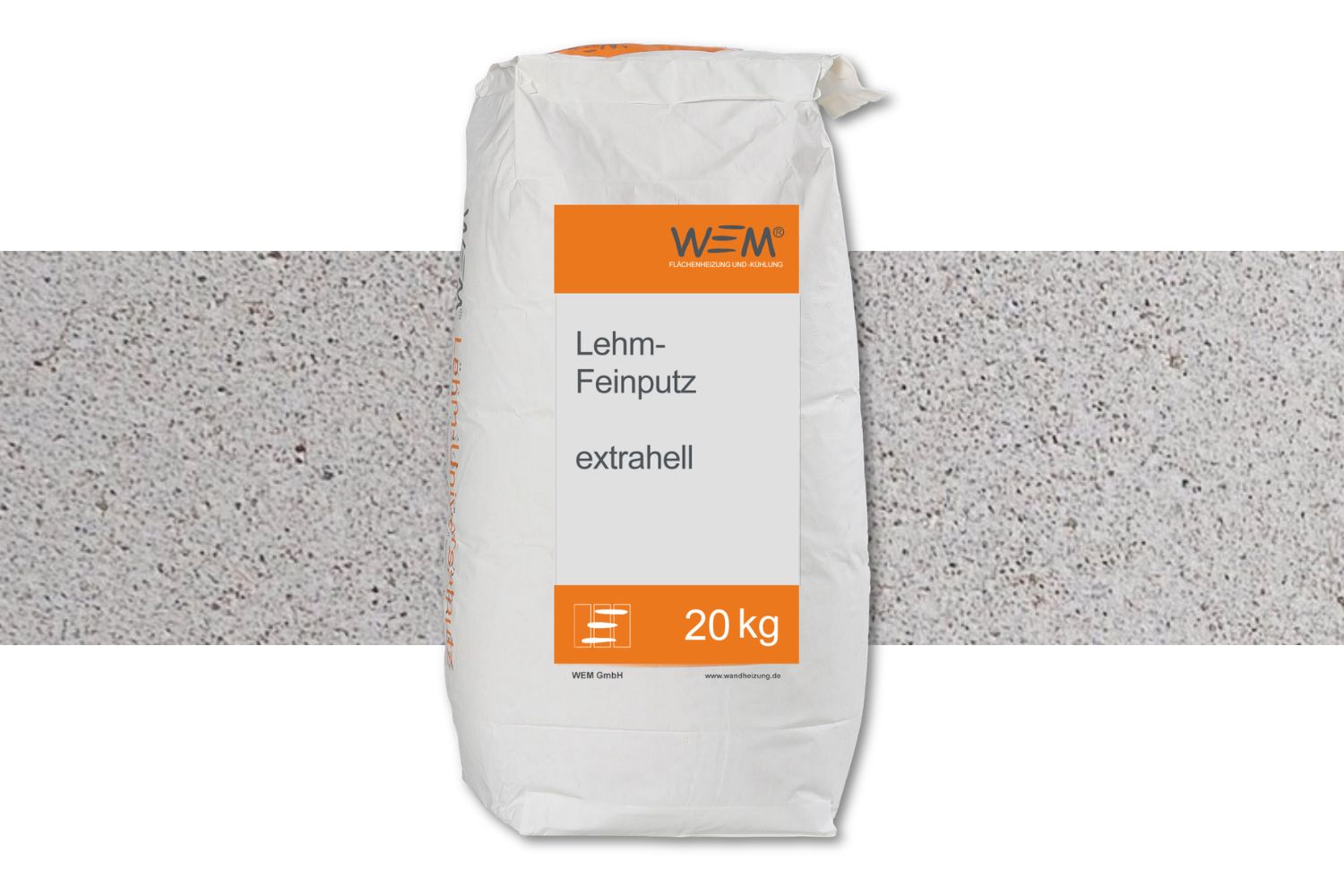 WEM Lehm-Feinputz extrahell, Palette