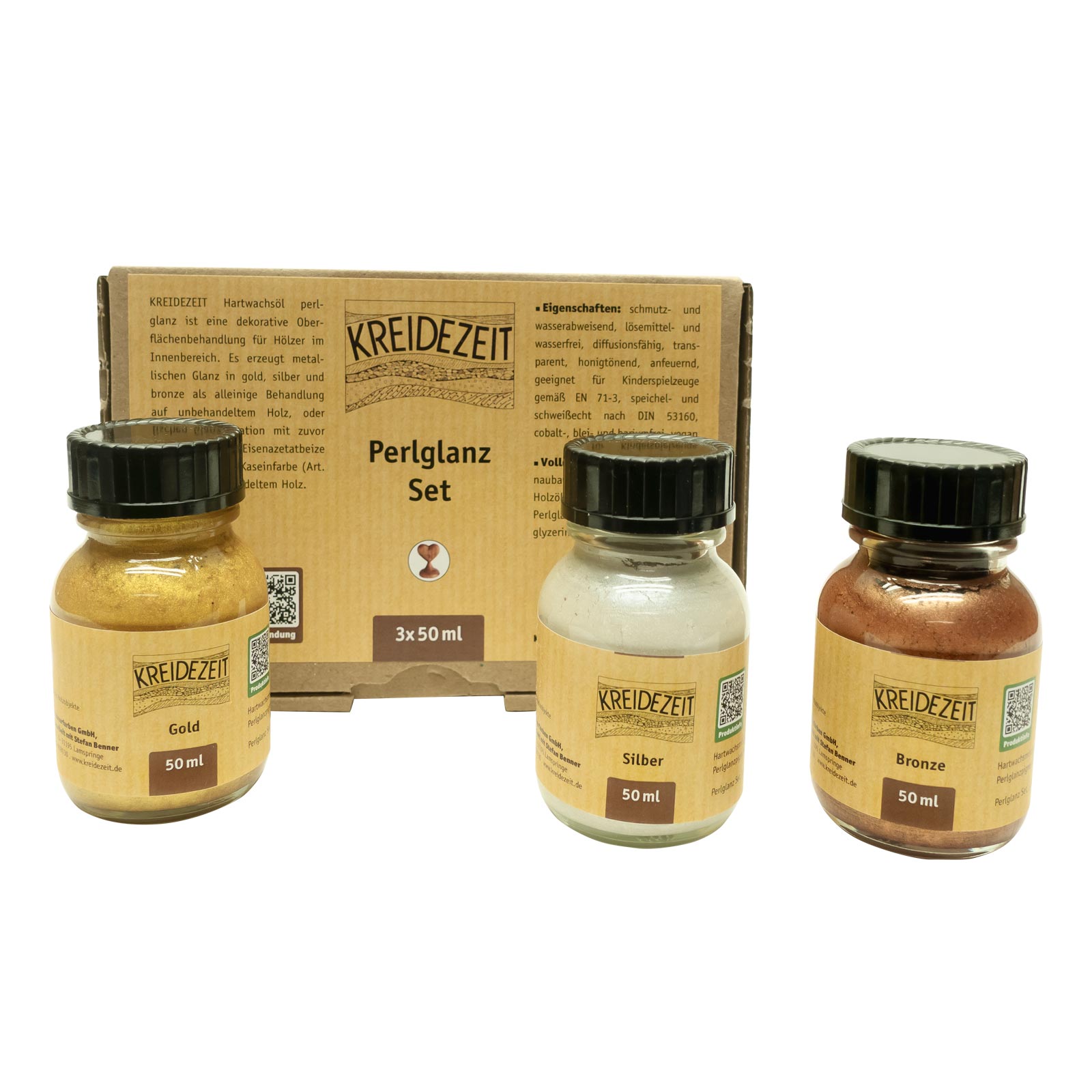 Kreidezeit Perlglanz Set