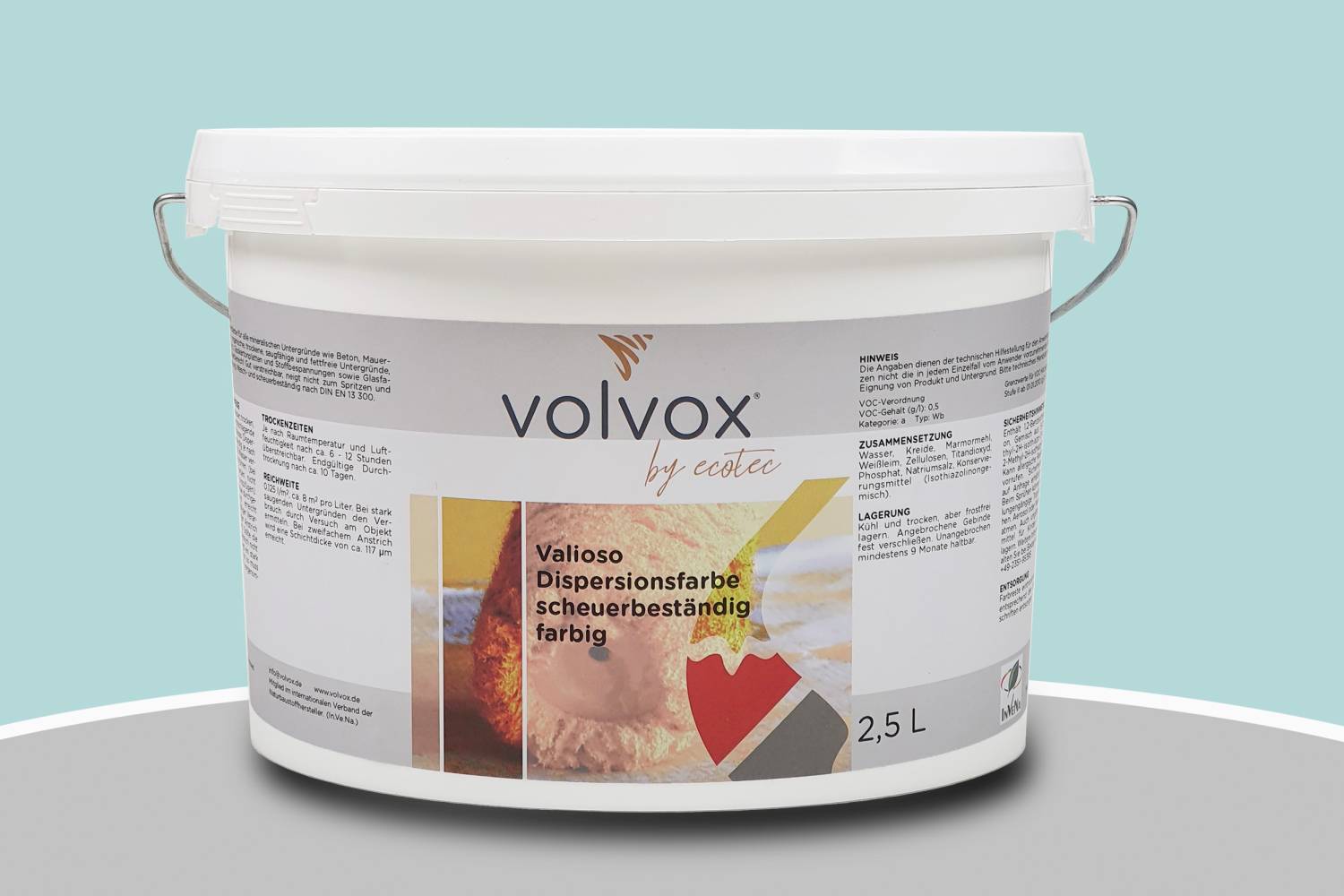 Volvox Valioso Dispersionsfarbe 305 Fresh