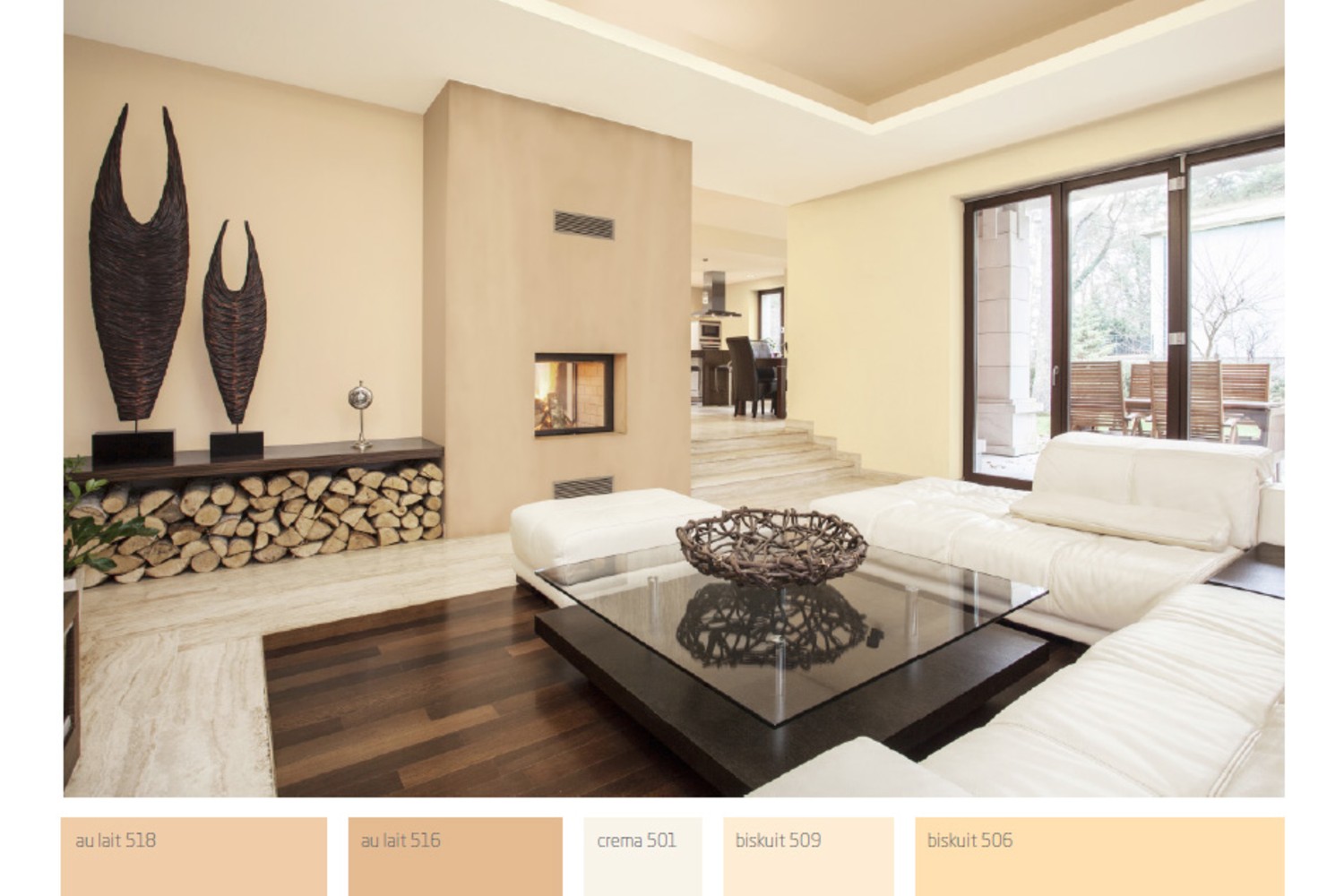 Lesando CAPRICCIO Lehmdekorputz Crema 501