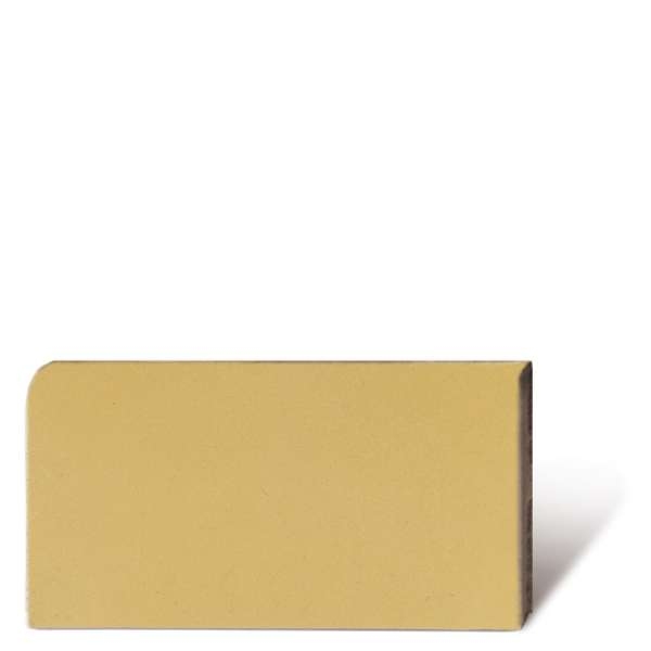 VIA Zementmosaiksockel 12w -  20 x 12 x 1,6 cm - Unifarbe gelb