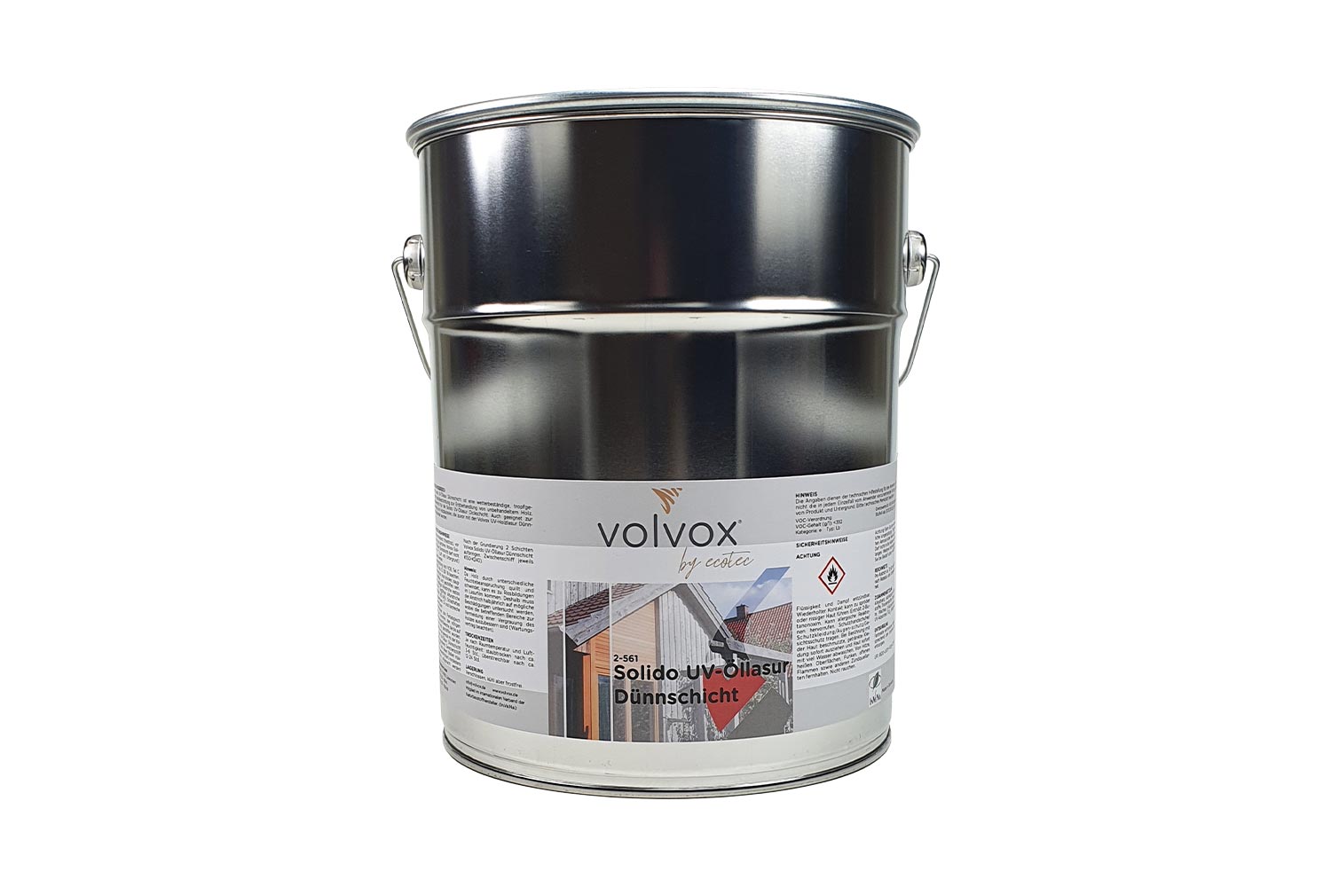 Volvox Solido UV-Öllasur Dünnschicht