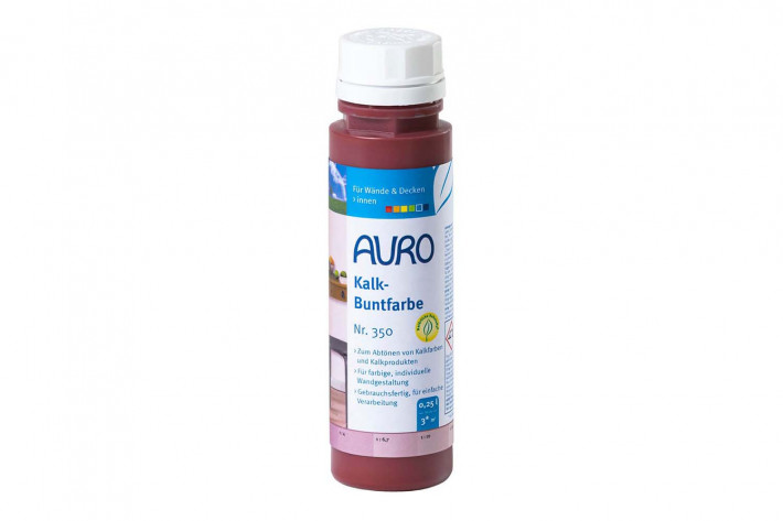 AURO Kalk-Buntfarbe Nr. 350 - Oxid-Rot