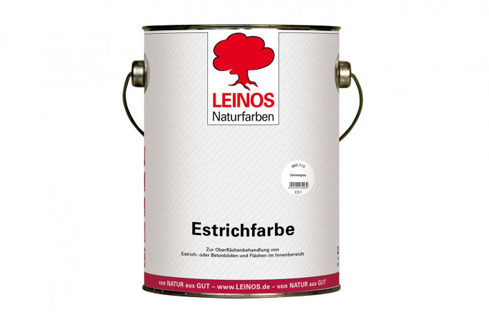Leinos Estrichfarbe 860 Zementgrau
