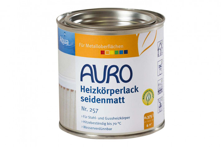 AURO Heizkörperlack seidenmatt Nr. 257