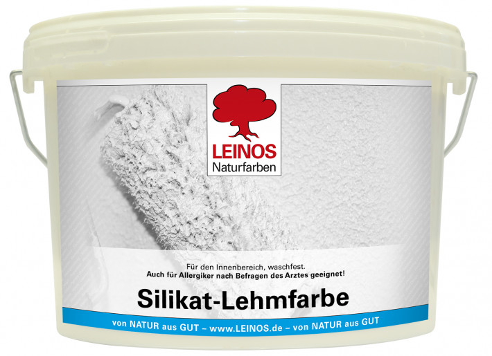 Leinos Silikat-Lehmfarbe 689