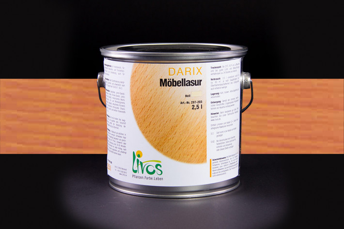 Livos DARIX Möbellasur Nr. 297 - Birke Bernstein