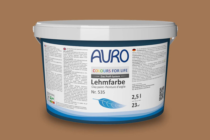 AURO Colours For Life Lehmfarbe - walnut tree