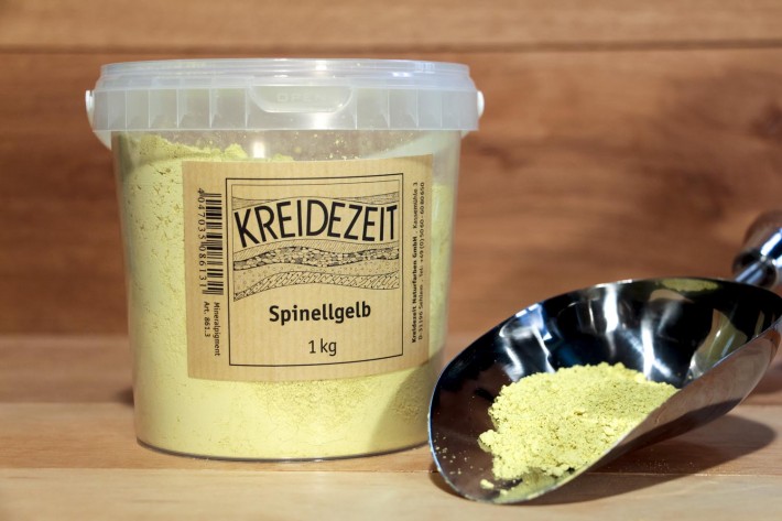Kreidezeit Pigmente - Spinellgelb