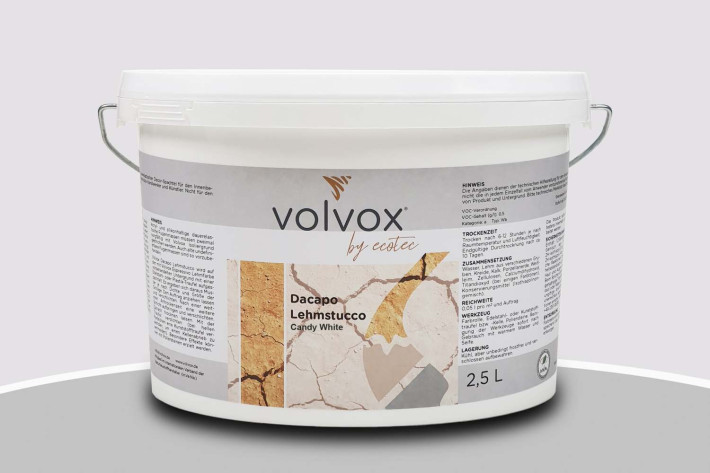 Volvox Dacapo Lehmstucco Candy White