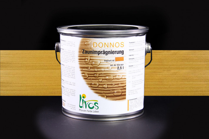 Livos DONNOS Zaunimprägnierung Nr. 223 - Nussbaum