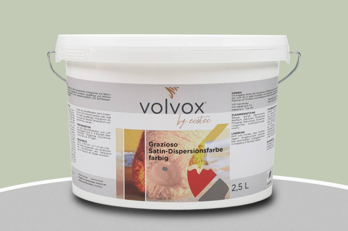 Volvox Grazioso Satin-Dispersionsfarbe Amba Donga