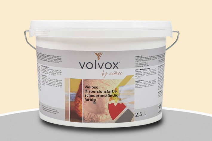 Volvox Valioso Dispersionsfarbe Vanille