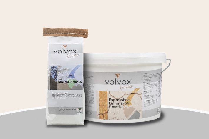Volvox Lehmstreichputz - Franconite