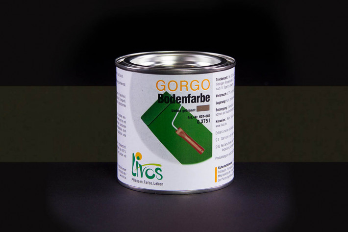 Livos GORGO Bodenfarbe Nr. 607 - Schwarz