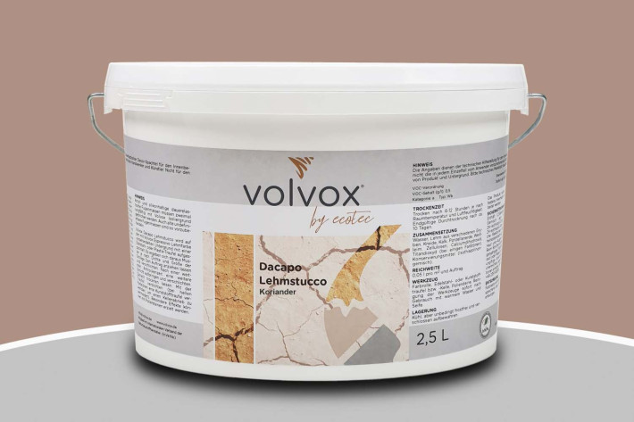 Volvox Dacapo Lehmstucco Koriander