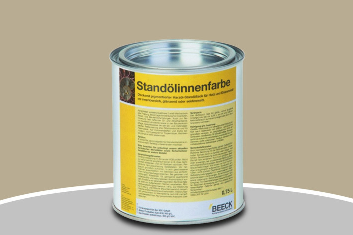 BEECK Standölinnenfarbe seidenmatt Olivgrün 03