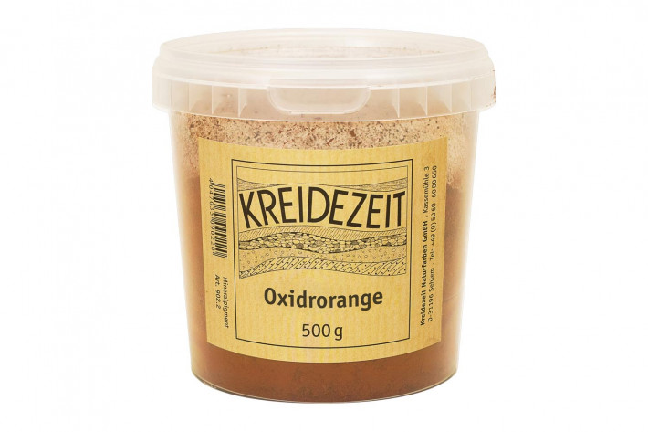 Kreidezeit Pigmente - Oxidorange
