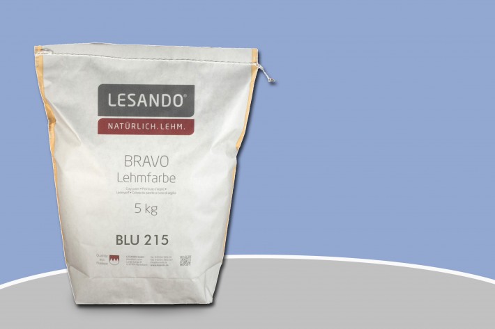 Lesando BRAVO Lehmfarbe blu, Basiston