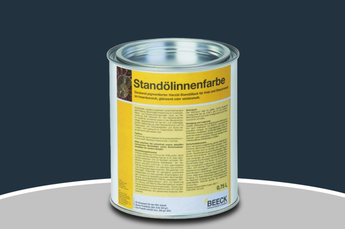 BEECK Standölinnenfarbe seidenglänzend Taubenblau 01