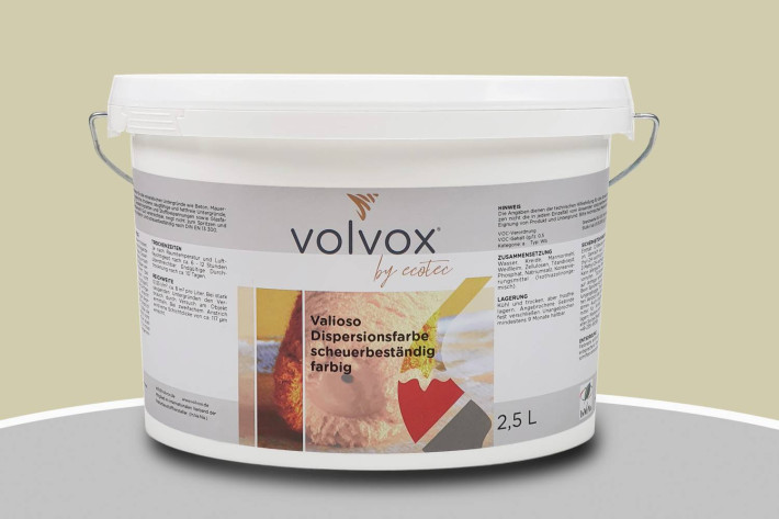 Volvox Valioso Dispersionsfarbe Fluss Spat