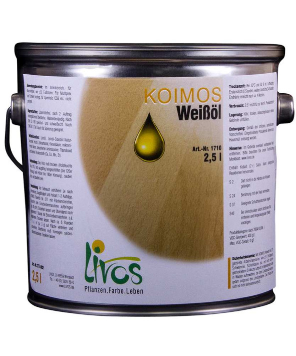Livos KOIMOS Weißöl Nr. 1710