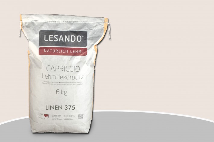 Lesando CAPRICCIO Lehmdekorputz linen