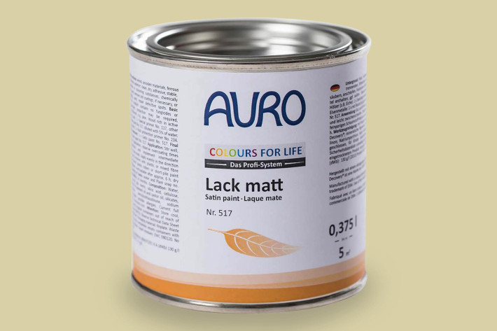 Auro Colours For Life Lack matt 517 - K291 golden kiwi