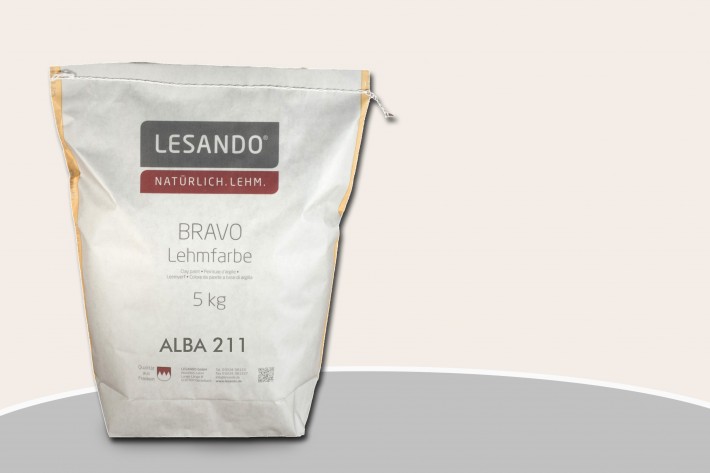 Lesando BRAVO Lehmfarbe alba 211, Basiston
