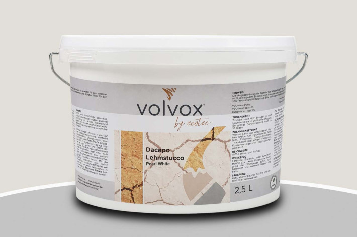 Volvox Dacapo Lehmstucco Pearl White
