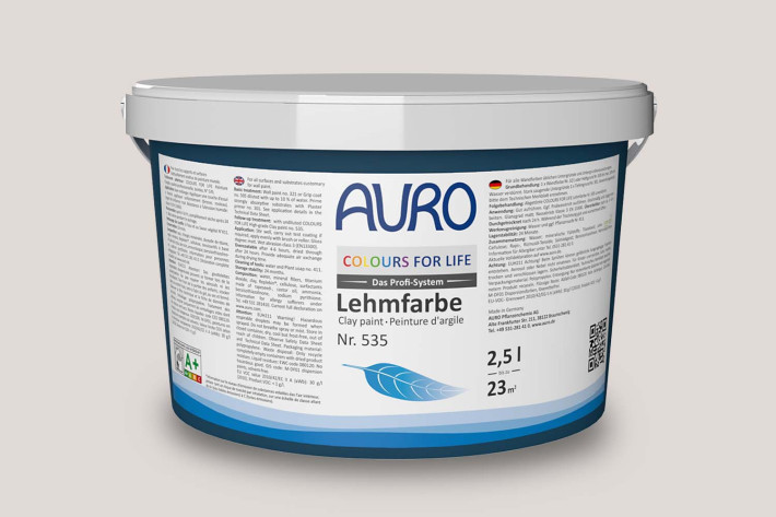 AURO Colours For Life Lehmfarbe - mauve hint