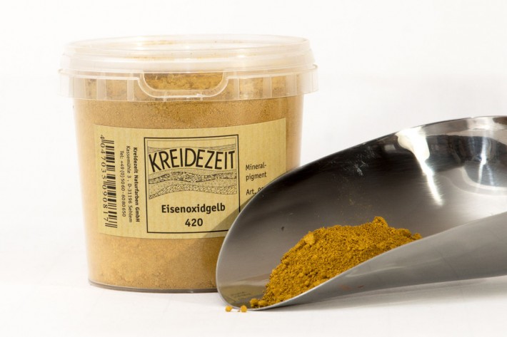 Kreidezeit Pigmente - Eisenoxidgelb 420