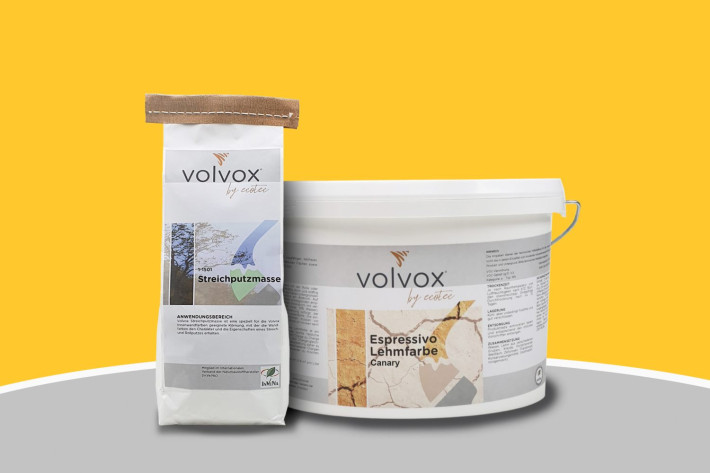 Volvox Lehmstreichputz - Canary