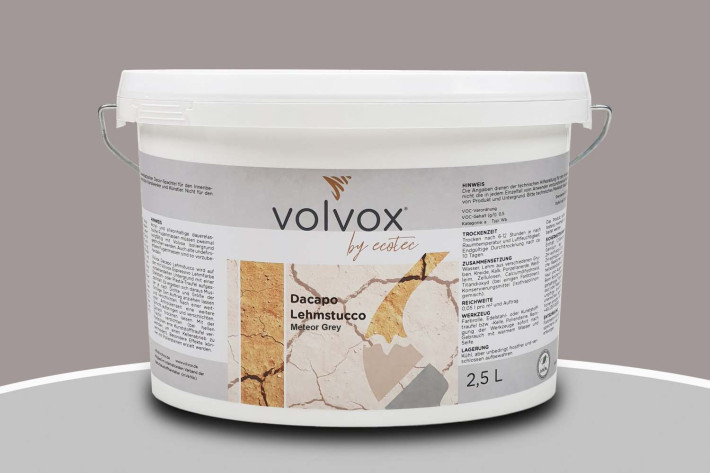 Volvox Dacapo Lehmstucco Meteor Grey