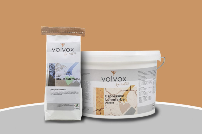 Volvox Lehmstreichputz - Ankerit