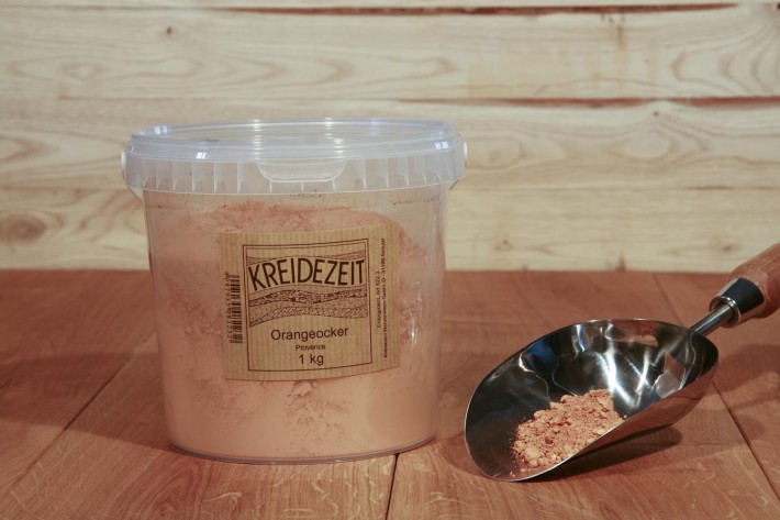 Kreidezeit Pigmente - Orangeocker, Provence