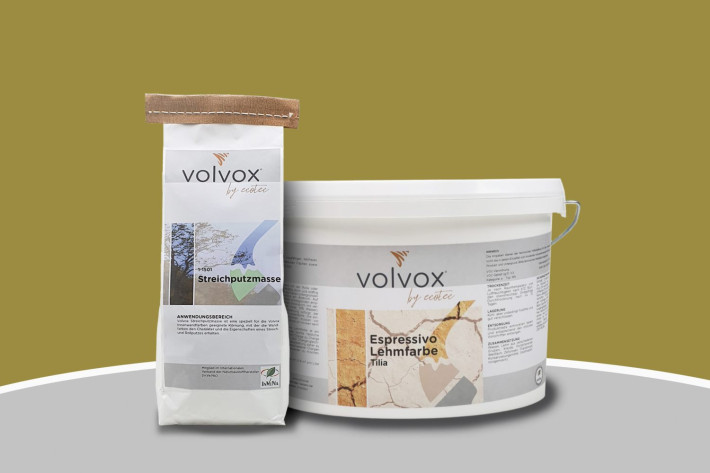 Volvox Lehmstreichputz - Tilia