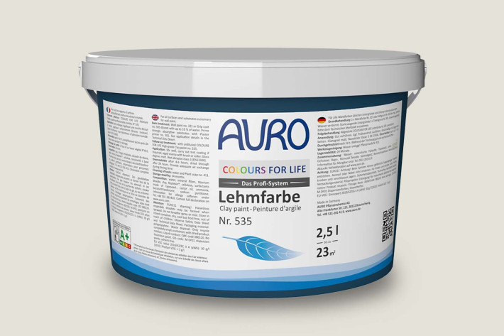 AURO Colours For Life Lehmfarbe - white flour