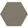 6-54 - ø 16,0 x 1,6 cm - Sechseckplatte Standardfarbe graubraun