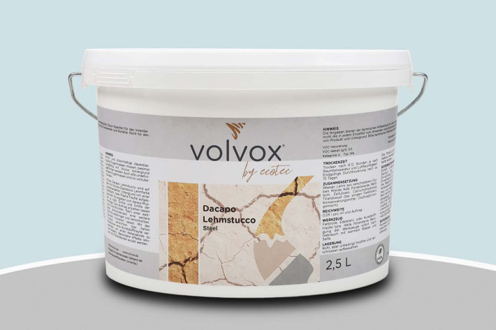 Volvox Dacapo Lehmstucco Steel