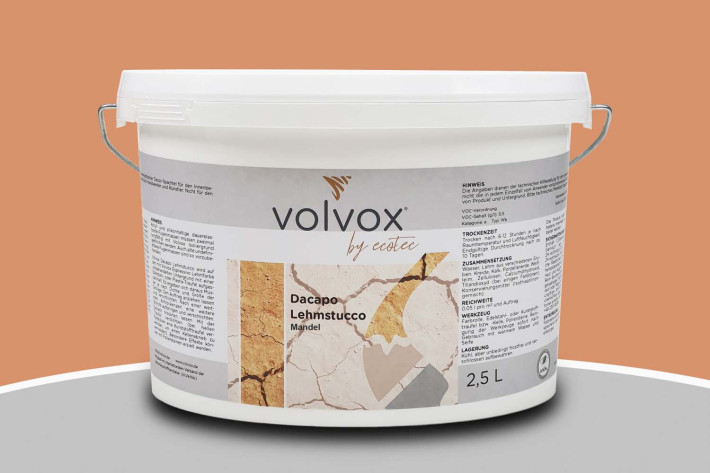 Volvox Dacapo Lehmstucco Mandel