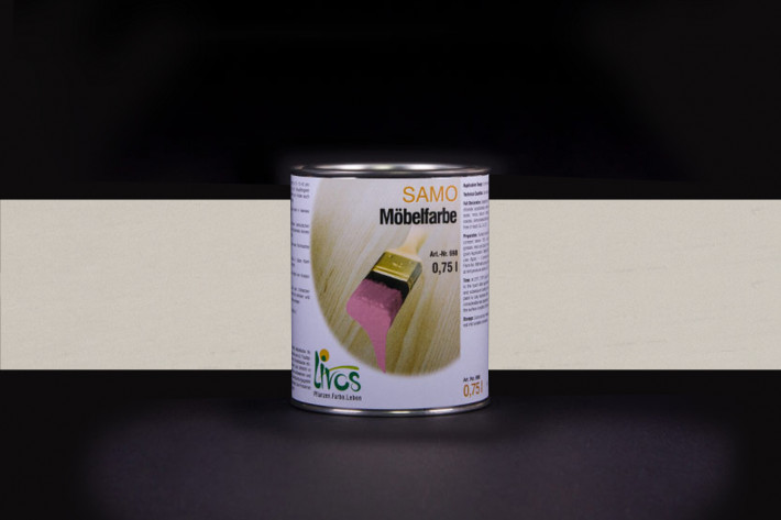Livos SAMO Möbelfarbe Nr. 698 - Lichtgrau
